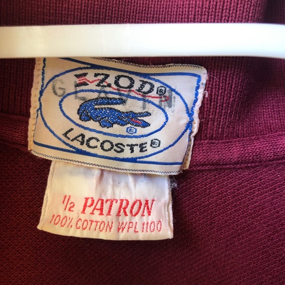 Cranberry t shirt with collar - Picture 3 of 4